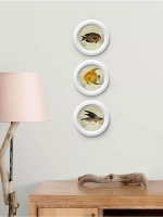 Картины на стену интерьерная на холсте 3 шт 17.5 см