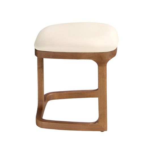 Банкетка 5199 из экокожи песочного цвета