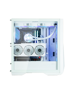 Корпус ZALMAN Z9 Iceberg MS, EATX, WHITE, WINDOW, 4x3.5", 5x2.5", 2xUSB2.0, 2xUSB3.0, 1xUSB 3.1 Gen2 Type-C, FRONT 3x140mm ARGB, REAR 1x140mm ARGB