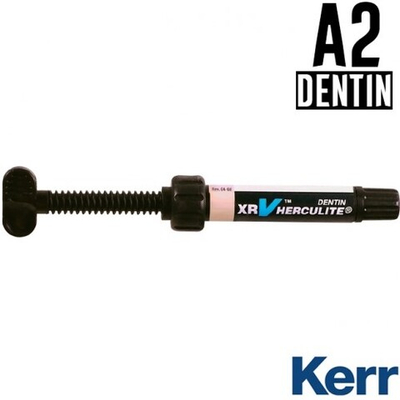 Herculite XRV Dentin A2, шприц (5гр), микрогибридный композит