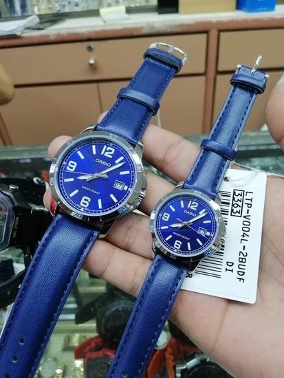 Парные часы Casio Standard: MTP-V004L-2BUDF и LTP-V004L-2BUDF