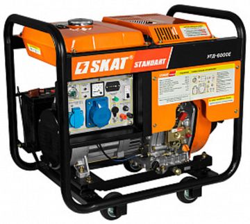 Дизельный генератор СКАТ УГД-6000Е