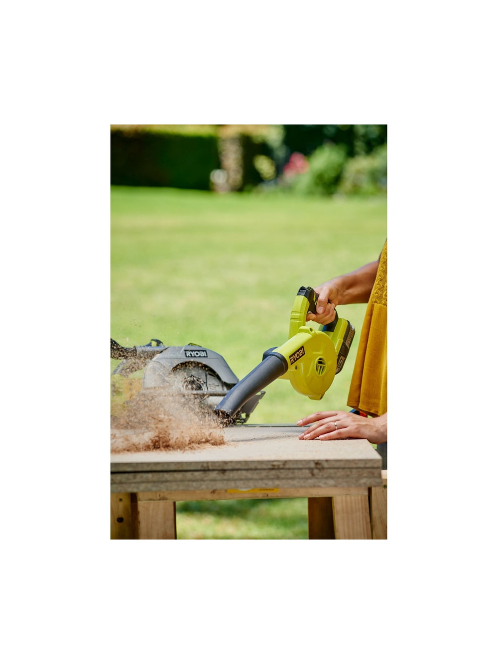 Воздуходувка аккумуляторная RYOBI ONE+ R18TB-0  без аккумулятора в комплекте 5133002915