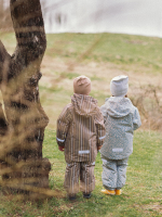 Куртка утеплённая Mjölk Cocoa Stripes, утеплитель 120гр/м2, уценка