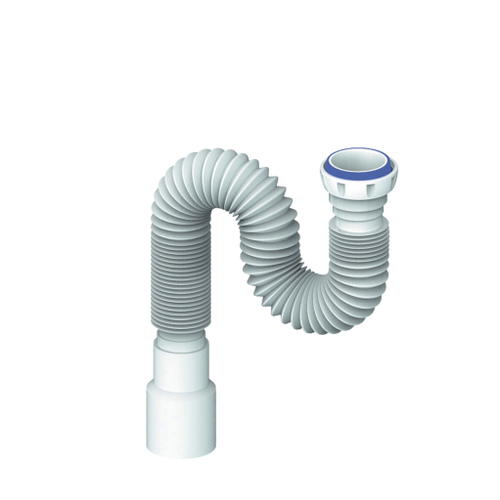 Гофра 1 1/4"*40/50 MD85-2 (800 мм) с гайкой, плоская прокладка UNICORN