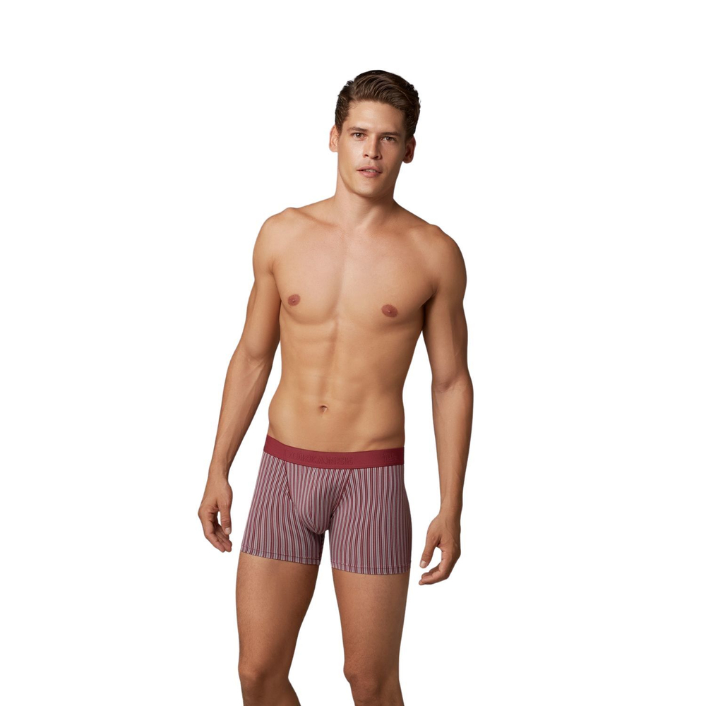 Мужские трусы-боксеры в полоску Doreanse Stripes (Размер: M) (Цвет: черный)