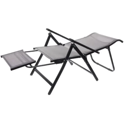 Кресло-шезлонг складное «Дачная симфония» DS-L21, 78*63*110 см, с регулировкой положения спинки