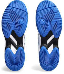Мужские кроссовки теннисные Asics Gel-Game 9 - white/tuna blue