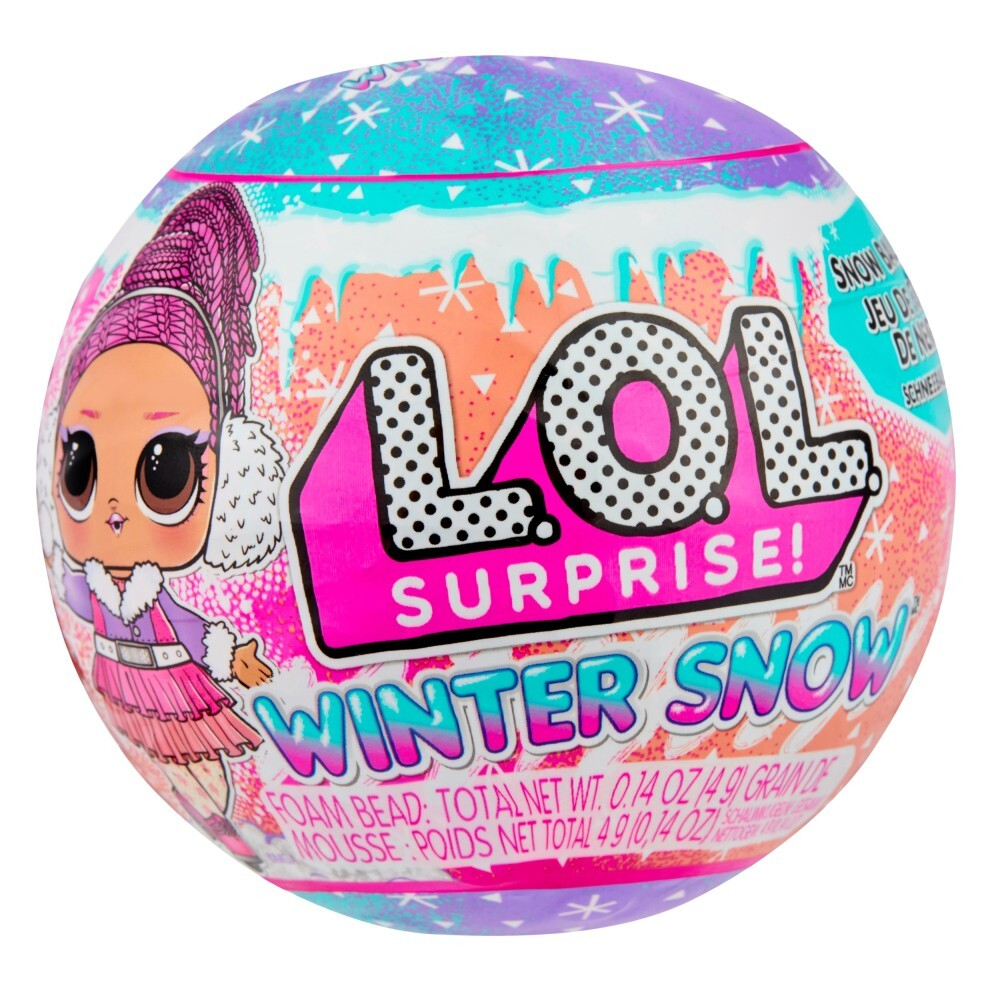 L.O.L. SURPRISE/ Кукла ЛОЛ в шаре-сюрпризе Зимний снег/ 120643