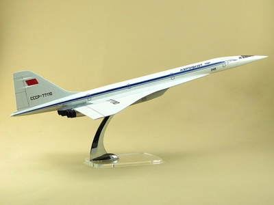 Модель самолета Ту-144 (М1:100, Аэрофлот СССР-77110)