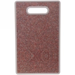 Доска разделочная пластиковая «Каменная крошка» 22*37см, красная