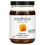 Madhava, Clean & Simple, Органический крем-мед, нефильтрованный, 22 унции (624 г)