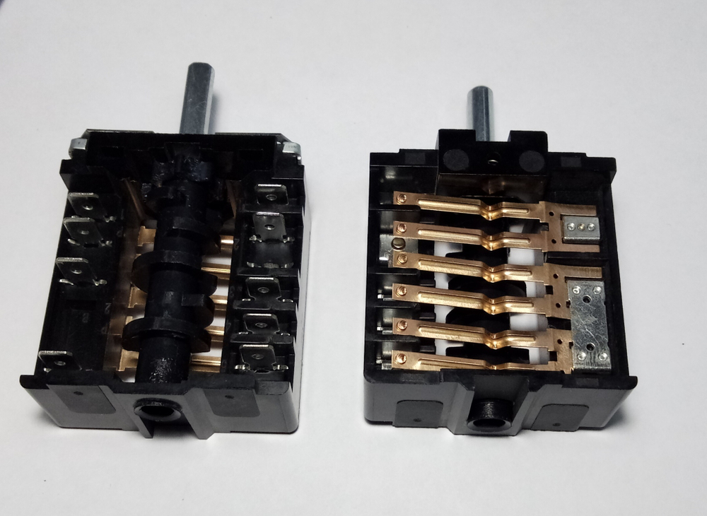 переключатель мощности 856В конфорок электроплит ЗВИ, Дарина,RICO,Bompani Флама ЛАДОГА, ИДЕЛЬ, ЛАДА