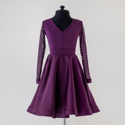 платье для танцев с сеткой