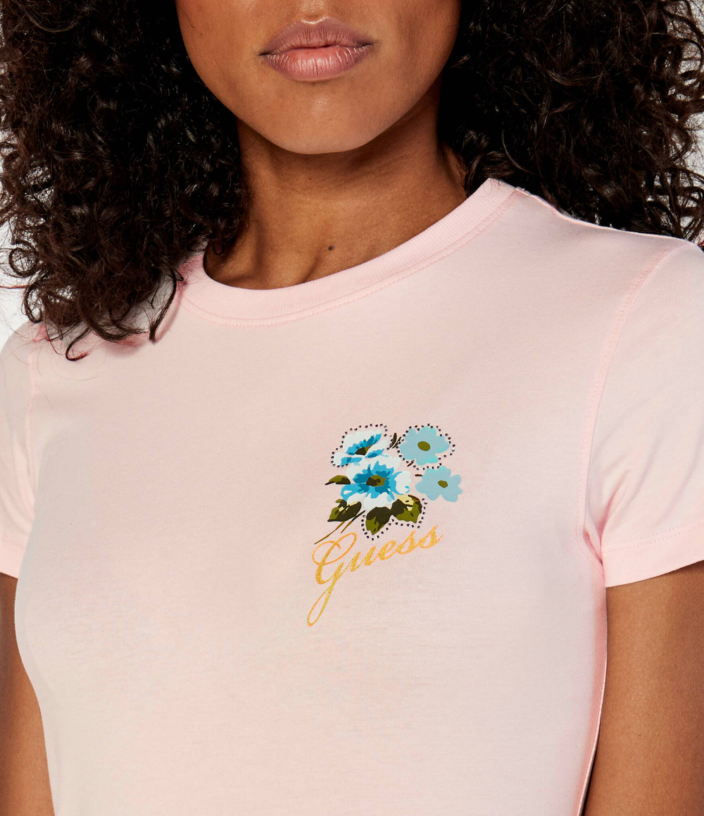 Футболка GUESS - пудро-розовый(W4YI30 J1314)