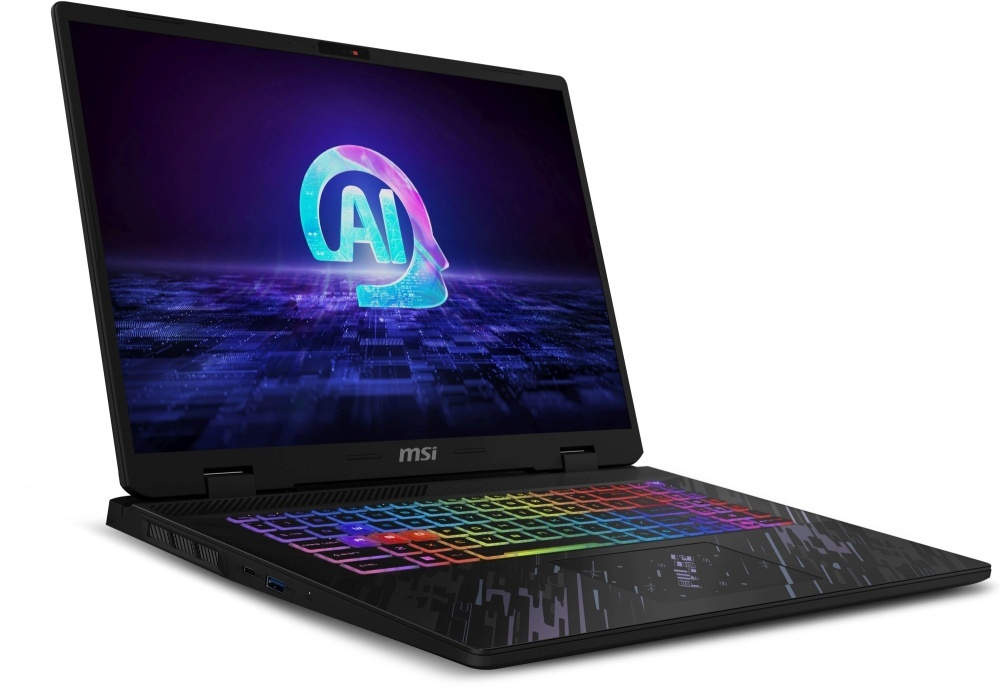 Ноутбук  MSI Pulse 17 AI C1VGKG-023RU 17 ", Core Ultra 9, 16 Гб RAM, 1 Тб SSD, GeForce RTX 4070, Черный