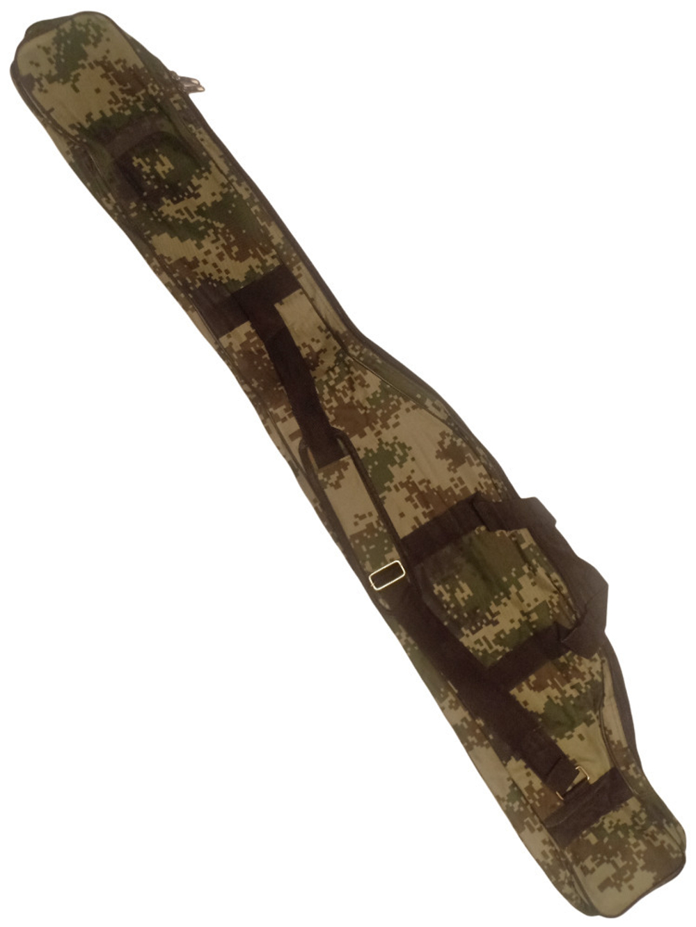 Чехол для снастей, удочек . 2 отделения + 2 кармана снаружи ДОЮЙ цвет зеленый длина 130см