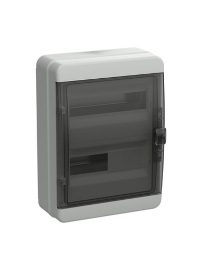 Корпус КМПн-24 TEKFOR IP65 черн. прозр. дверь пластик. IEK TF5-KP72-N-24-65-K03-K02