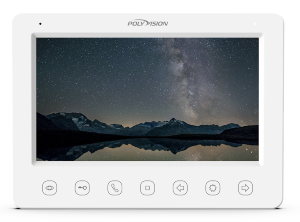 PVD-IP07EW white 7" IP видеодомофон