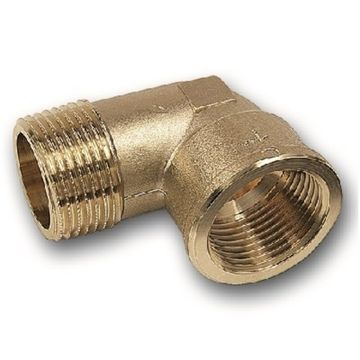 Угольник 90° Sanha PURAFIT 1 1/4" ВР/НР бронза с внутренней/наружной резьбой, серия 3092 (13092114)