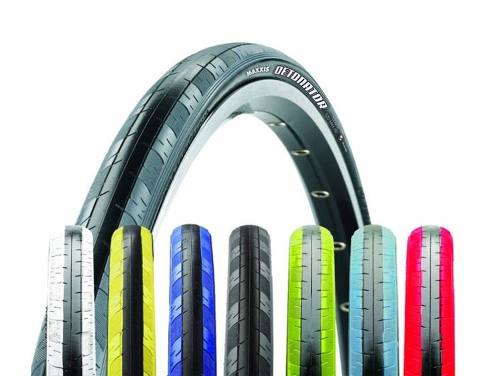 Покрышка Maxxis Detonator 27.5x1.5 TPI 60 кевлар Single Black/Blue (TB85917400)