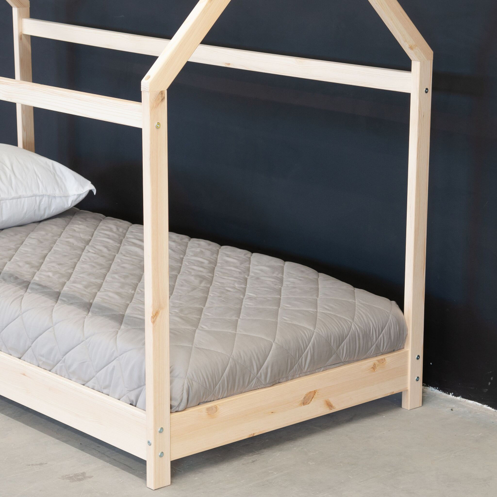 Кровать домик односпальная 90х190 Cozy