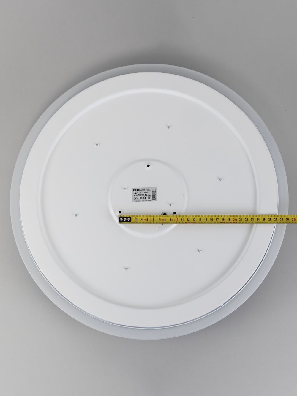 Citilux ENZO CL753453G LED RGB Светильник с пультом Серый + Белый