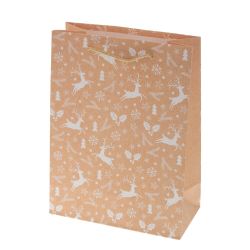 GAEM Пакет подарочный (бумага 210г/м2, блок микс 12шт), L31 W12 H40 см, 4в.