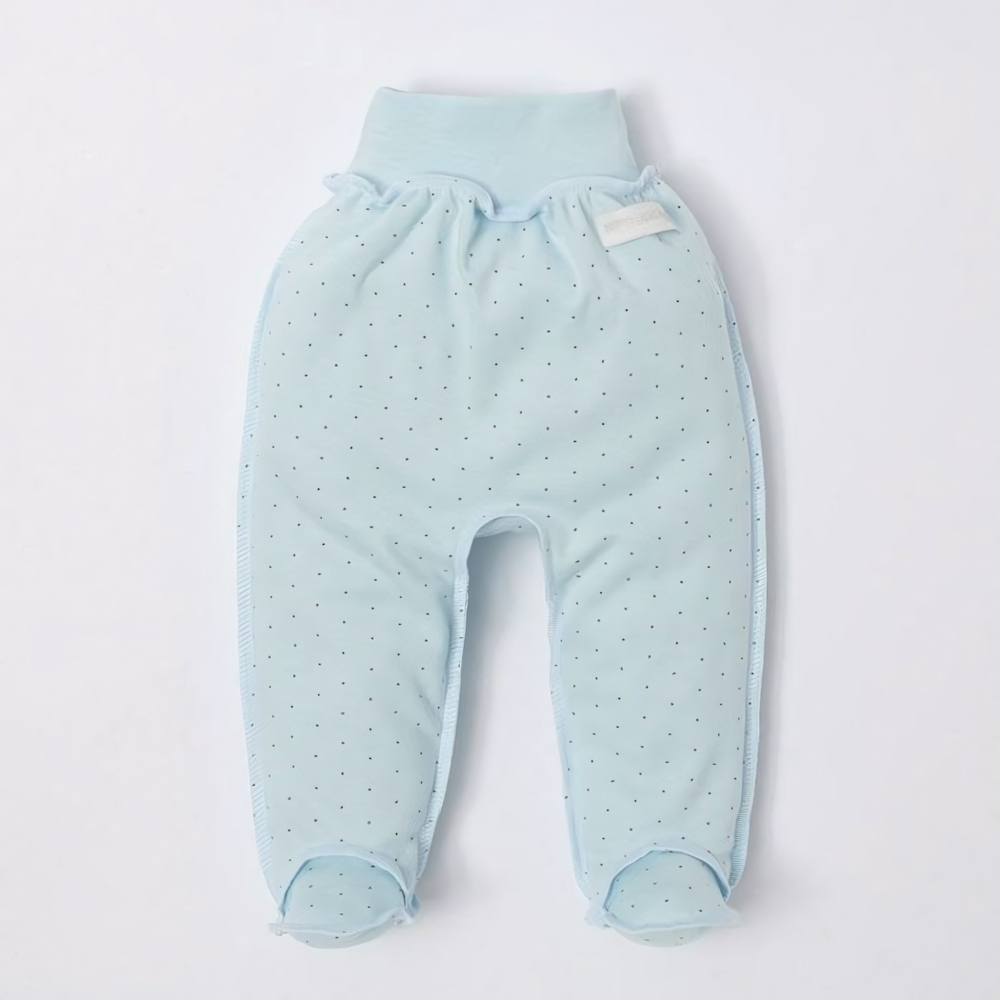 Ползунки голубой, р.22, рост 62-68см (Крошка Я)