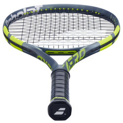 Теннисная ракетка Babolat Pure Aero Gen-9 - metallic dark forest/yellow + Струны