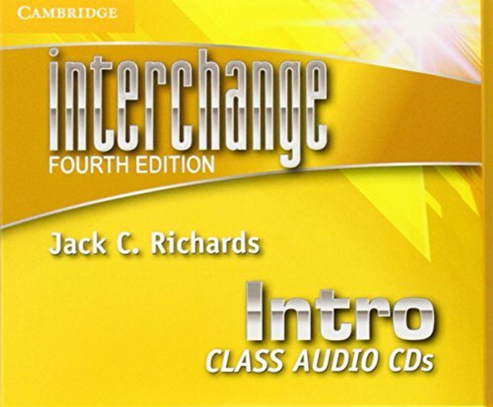 Interchange 4Ed Intro Class Audio CDs