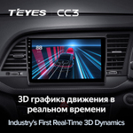 Teyes CC3 9" для Hyundai Elantra 6 2015-2019 (прав)