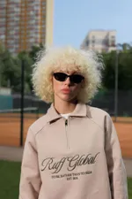 Толстовка Ruff Global Halfzip Camel
