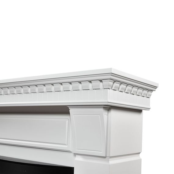 Каминокомплект: Очаг Electrolux Sphere Plus EFP/P-2720RLS с порталом Elegante 25 белый — (2)