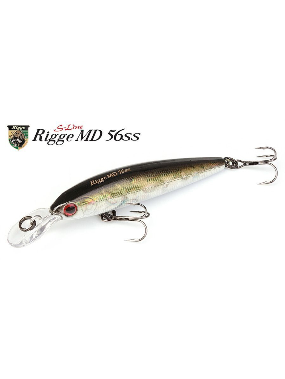 Воблер для рыбалки ZIPBAITS Rigge MD 56SS 56мм, 3.5гр., заглубление 0.3-0.8м., цвет 522R, медленно-тонущий