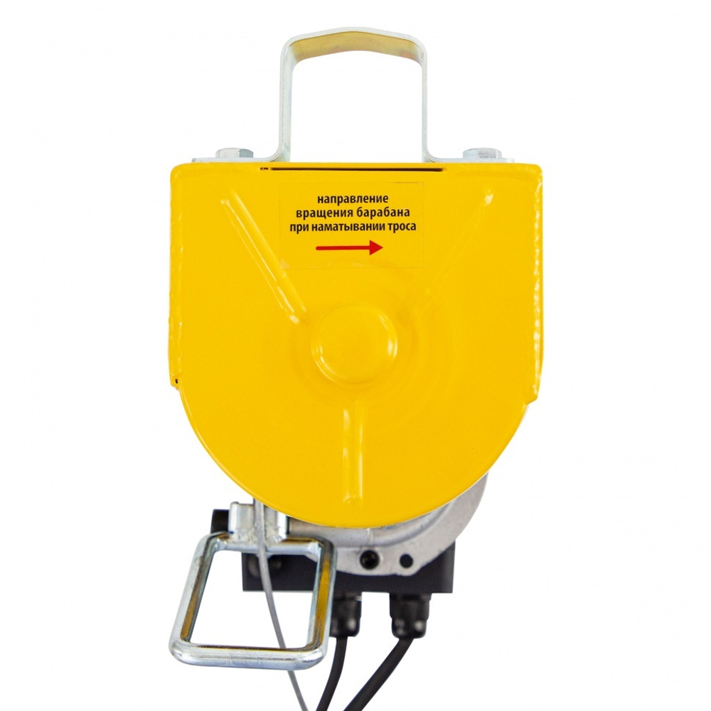 Тельфер электрический TF-800, 0.8 т, 1300 Вт, высота 12 м, 8 м/мин Denzel