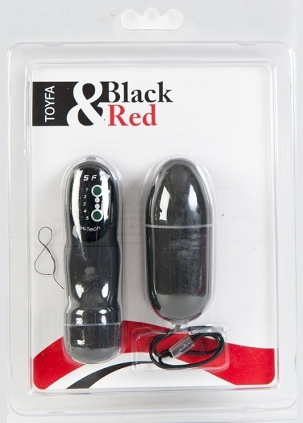 Чёрное виброяйцо с пультом ДУ, 7,6 см