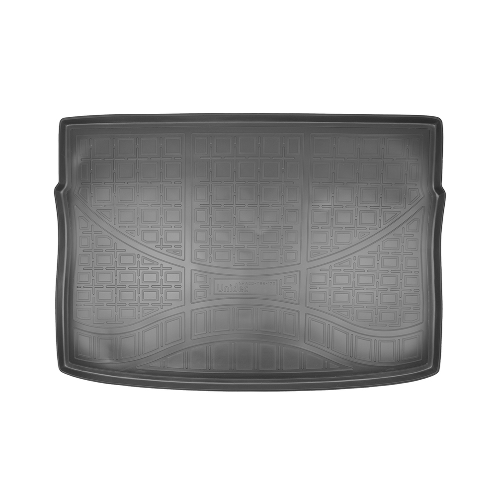 Коврик в багажник Norplast/Unidec для Volkswagen Golf VIII в кузове HB (2019-) Черный, полиуретан, арт.NPA00-T95-170-2