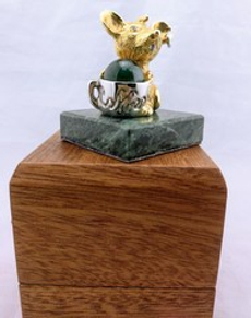 Статуэтка "Золотая мышь" малая