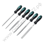 KRAFTOOL набор надфилей 6 шт 160 мм, в коробке