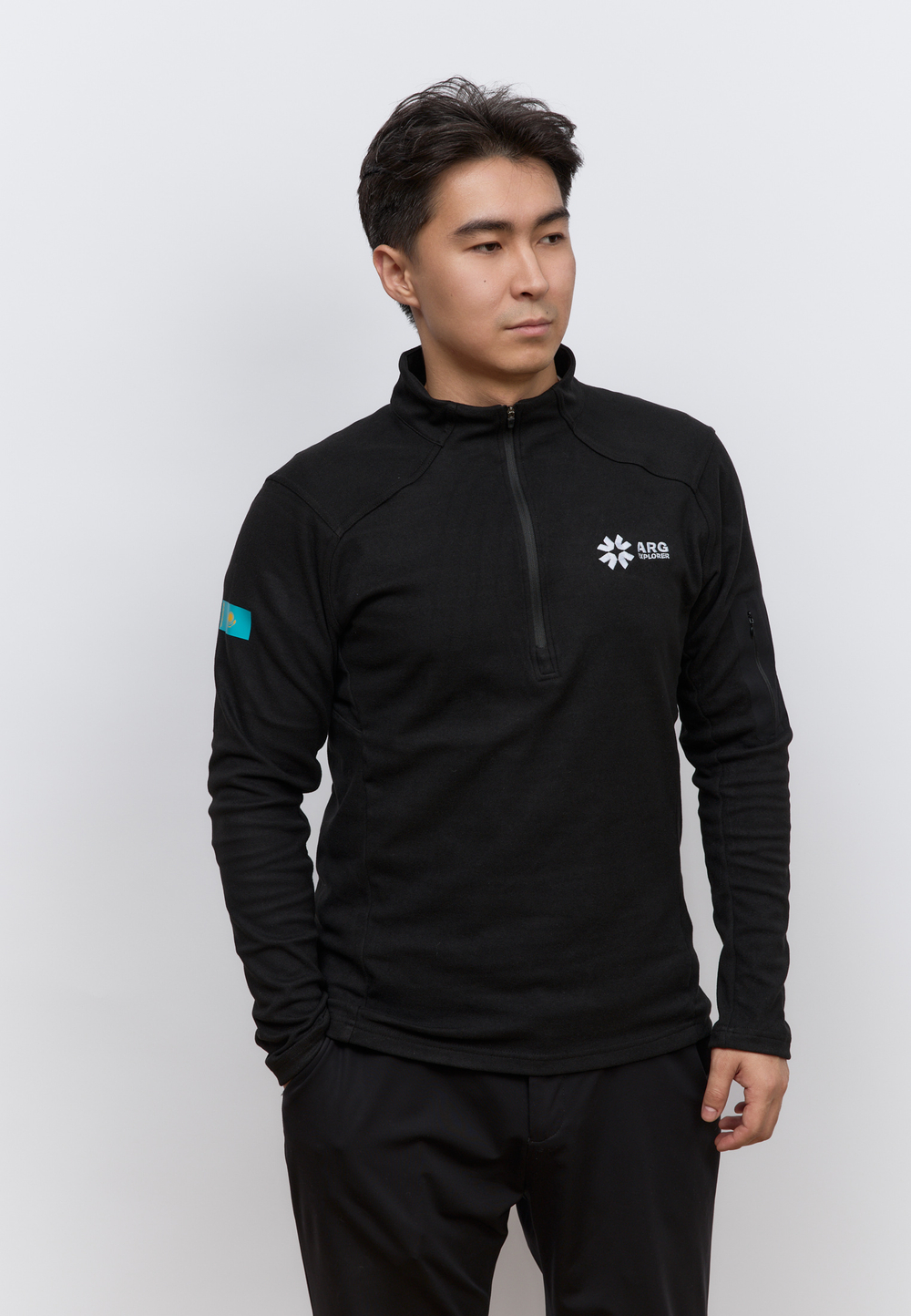 Флисовая кофта ARGYMAQ EXPLORER BLACK