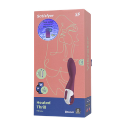 Классический вибратор Satisfyer Heated Thrill (нагрев, приложение на смартфон)