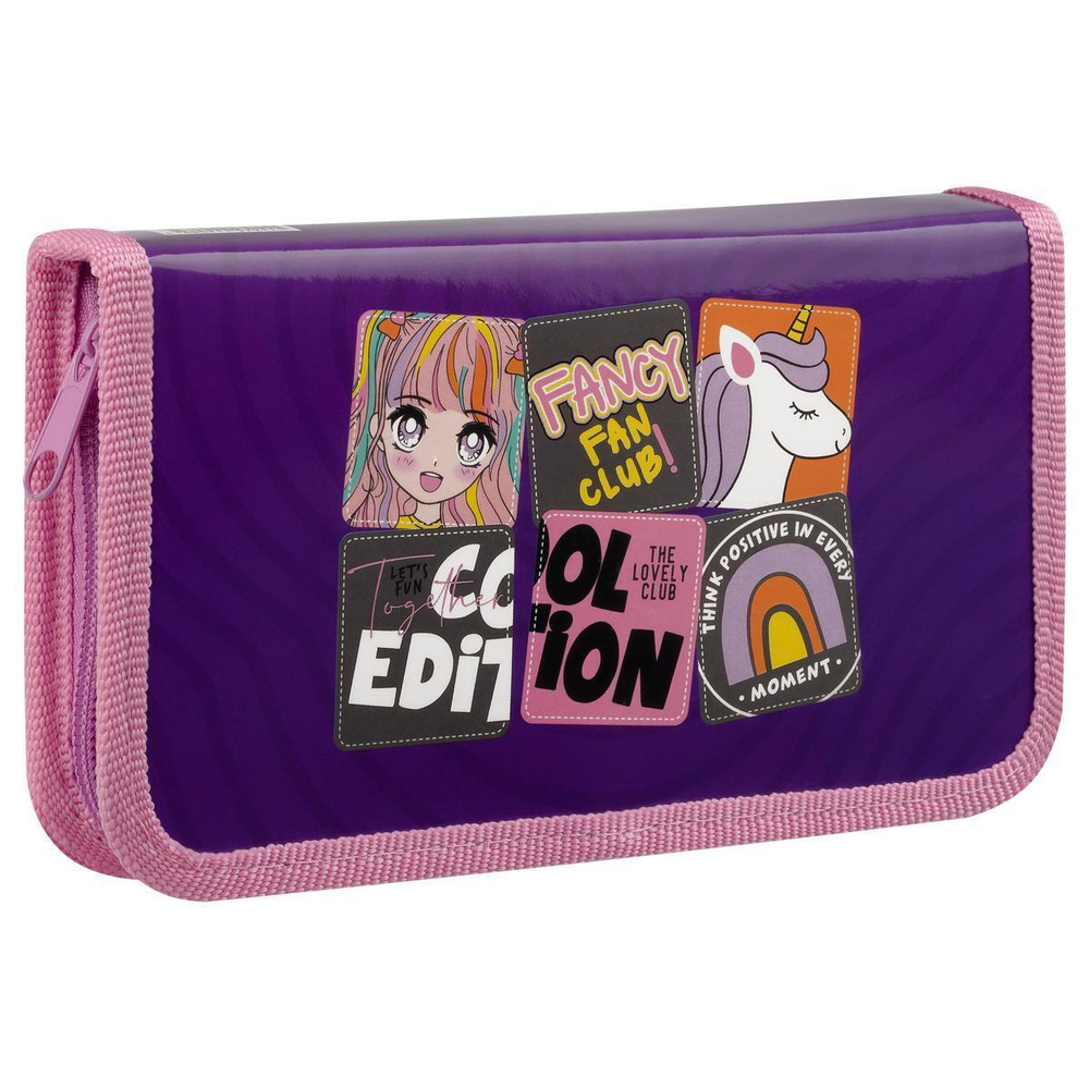 Пенал 1 отделение 190*110 "Cool" (Спейс)