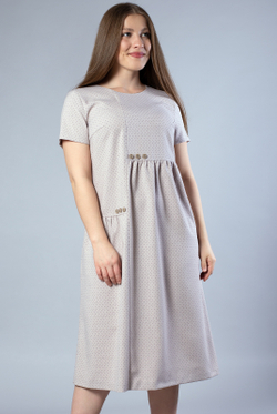 Платье женское 1843ЮП, горох #259Гм051843ЮП