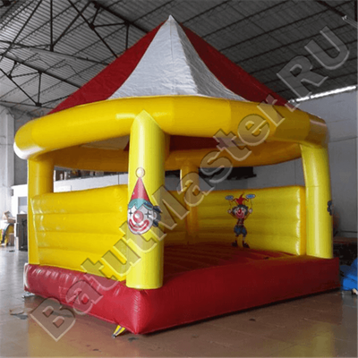 Коммерческий надувной батут "Арена цирка" с крышей