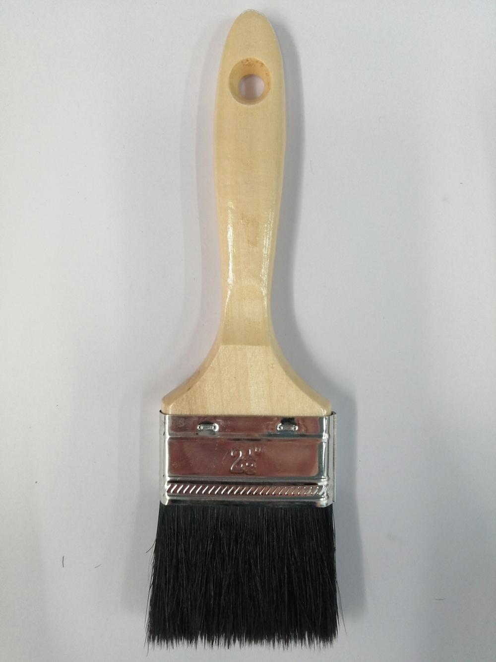 Кисть плоская 4,0'' из черной смесовой щетины - ЛюксМикс