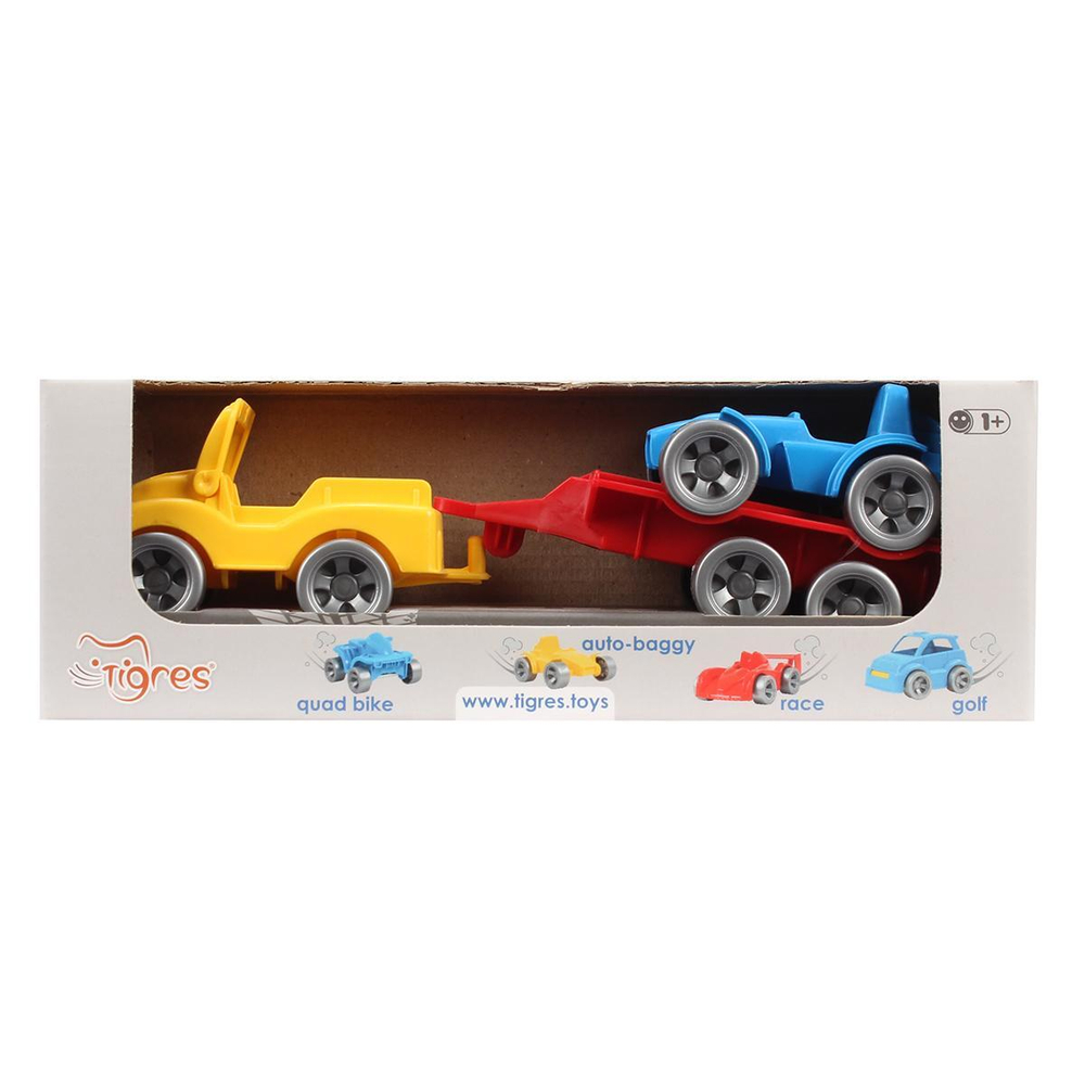 Набор машин авто "Kid cars Sport" 3 эл. (Джип+ багги) (Тигрес)