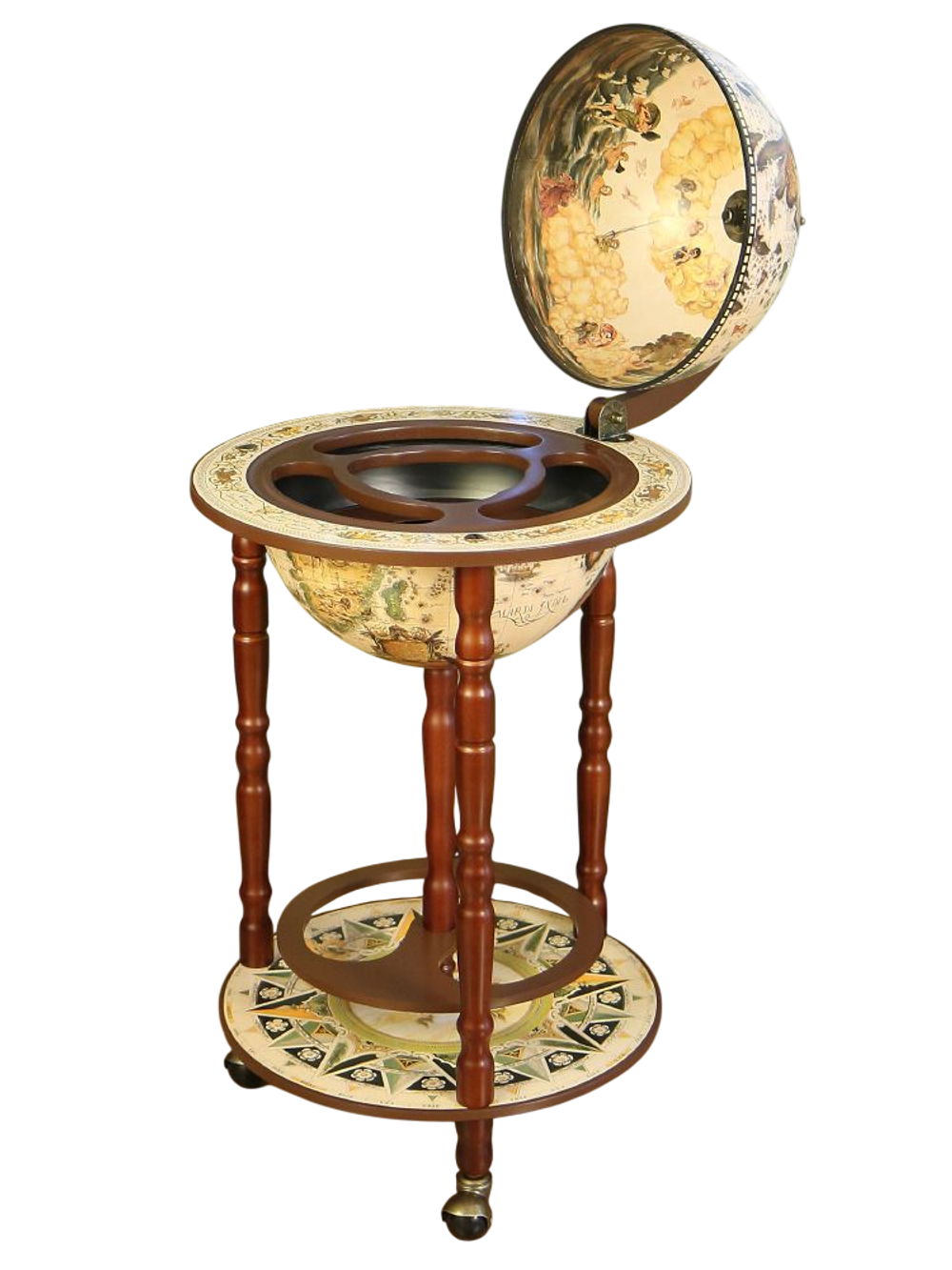 Jufeng Глобус-бар напольный d 33 Капучино