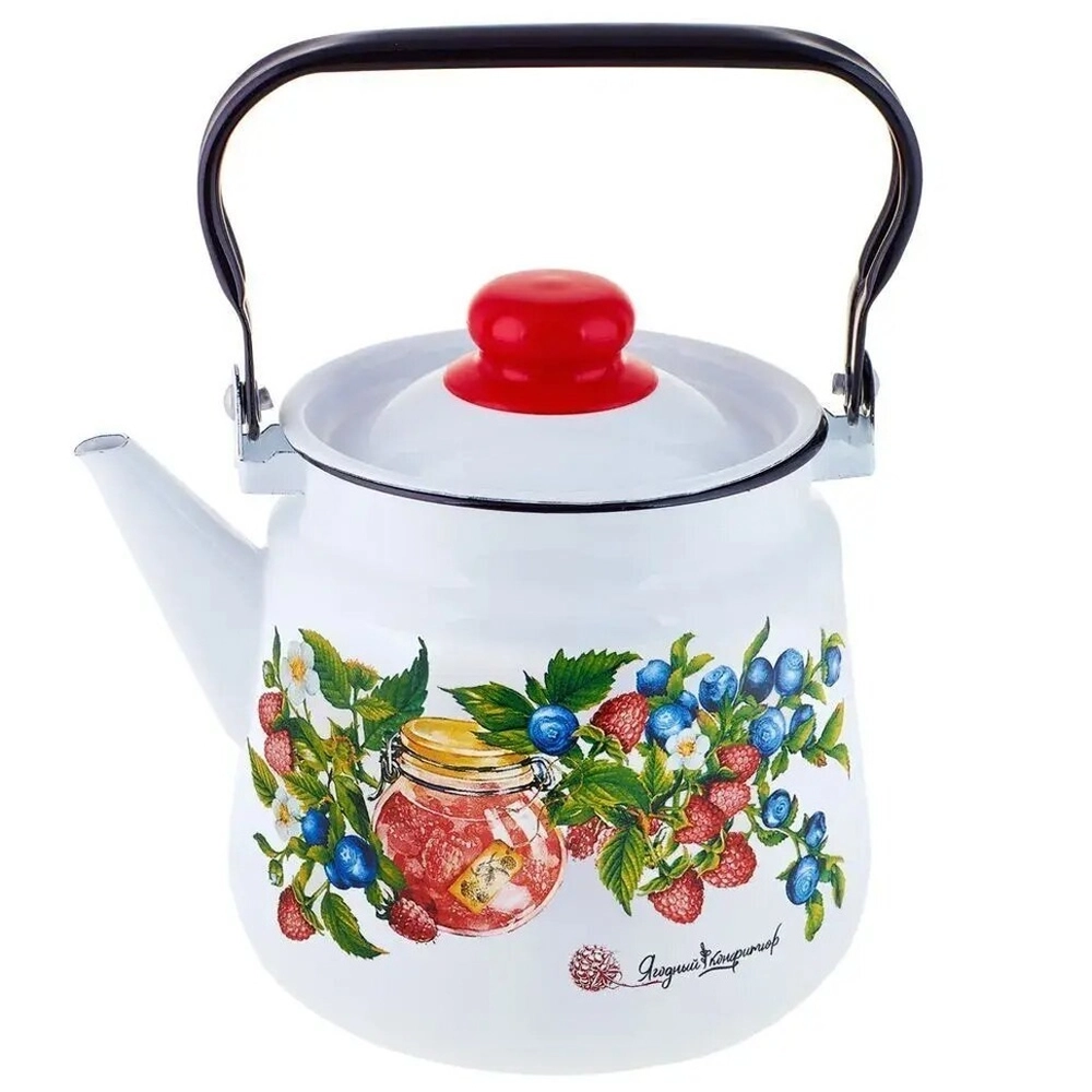 Чайник эмал Конфитюр 3,5л TM Appetite