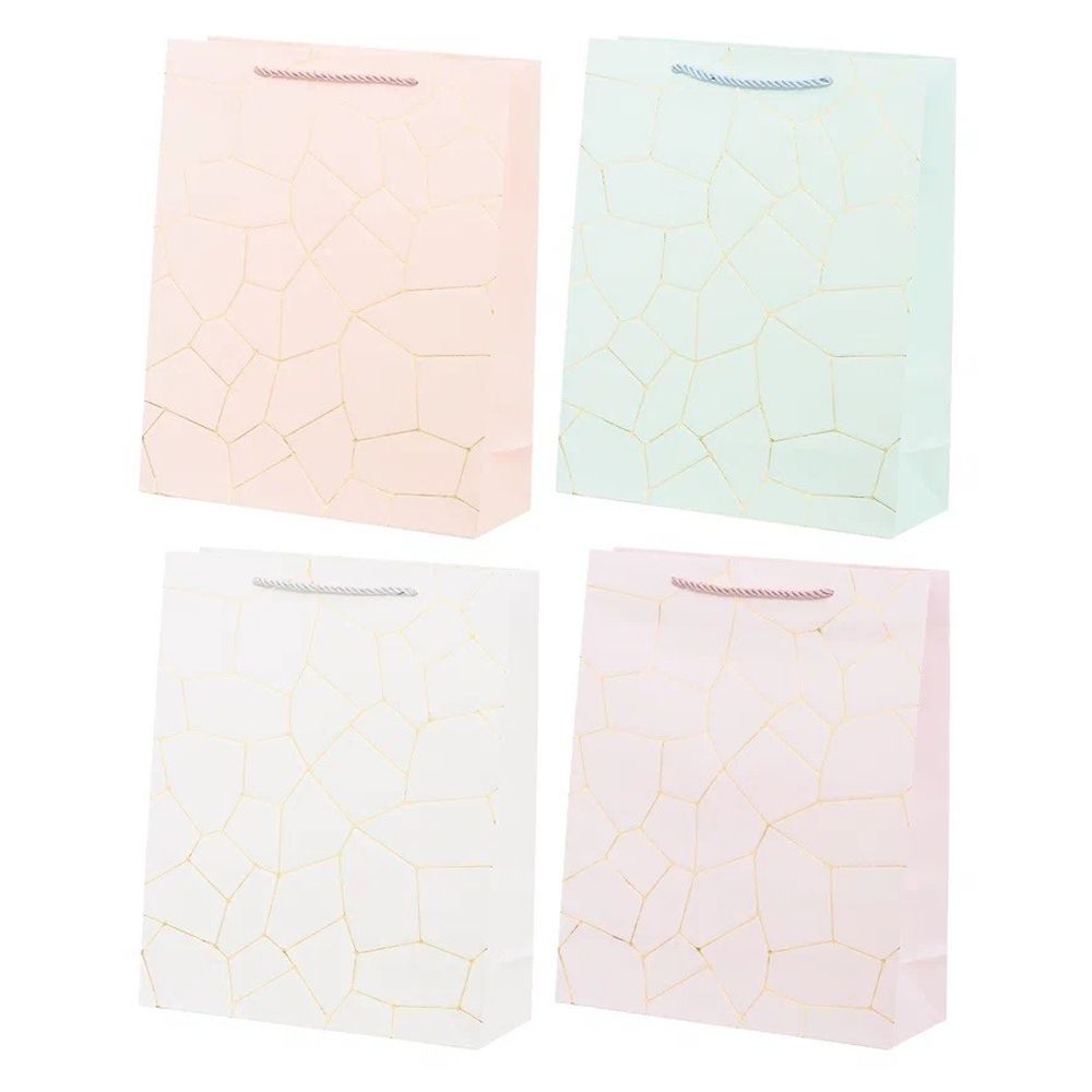 Подарочный пакет Basir, серия &quot;Трещины&quot;, 26*32*10 см, ассорти